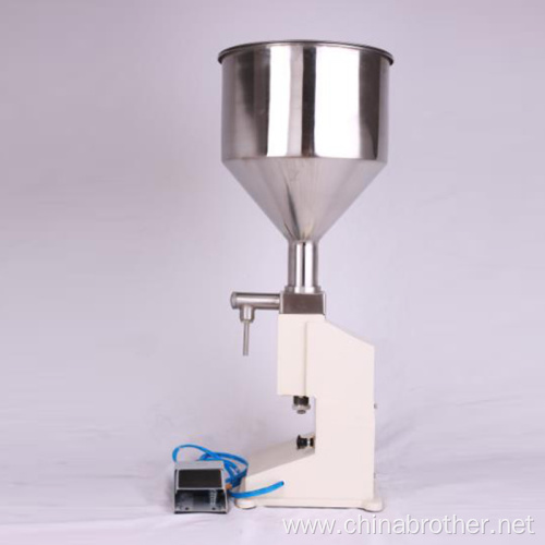 Manual Pneumatic perfume Liquid bottle Filling Machine